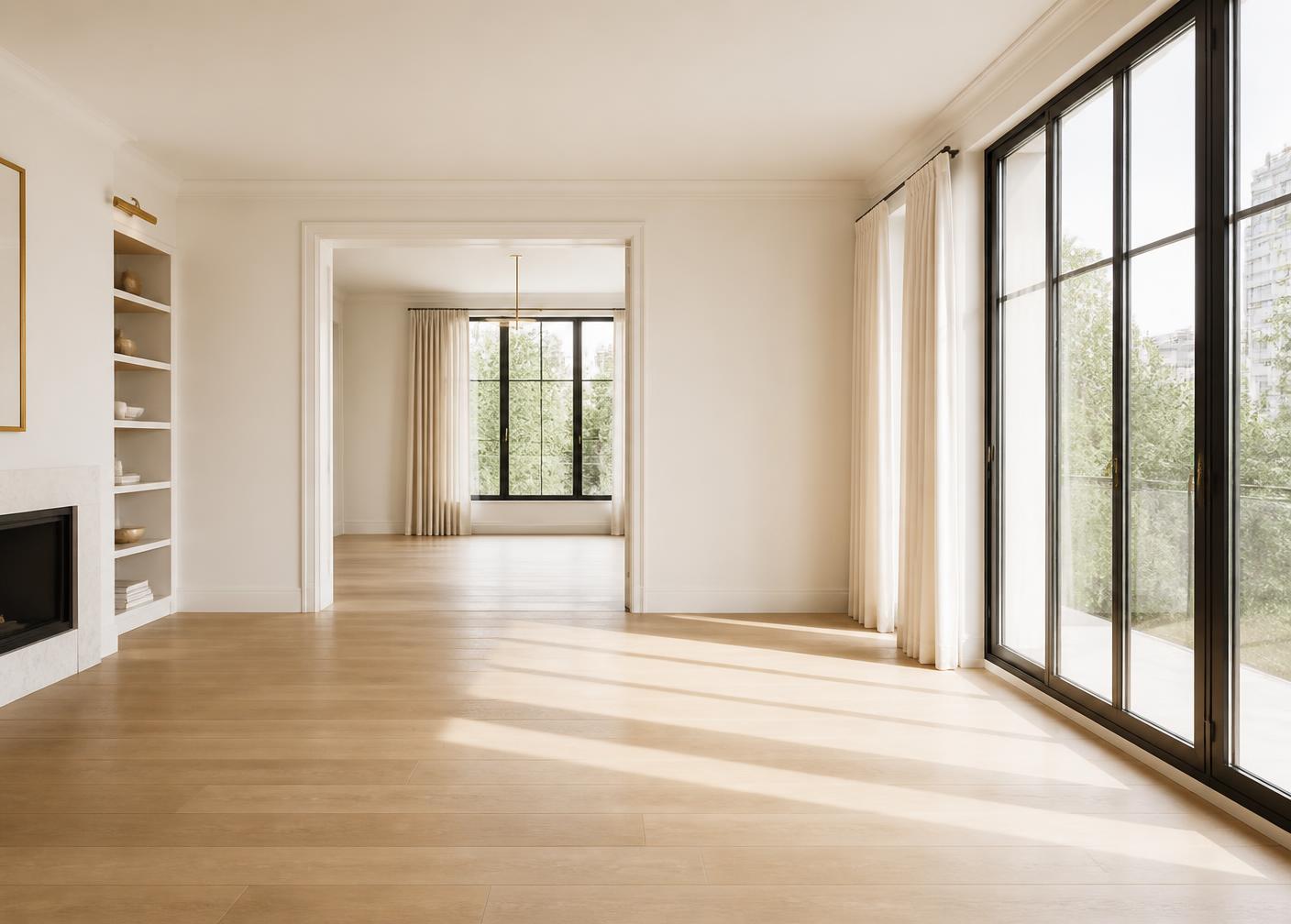 Interior luminoso de una propiedad premium administrada por Ketch Propiedades
